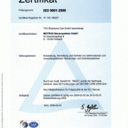 ISO 9000-Zertifikat DEKRA-Zertifikat