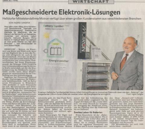 Norbayerische Nachrichten 14.2.2017