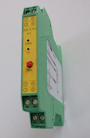 Temperature monitoring with safety controller Safety controller SiconST